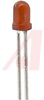 LED; Red;30mcd;0.126In.Dia.;T-1;150mA;2V;635nm;60deg;Diffused;85 to 85degC - 70127615 - Allied Electronics, Inc.