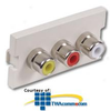 Hubbell Infin-e-Station Module - Solder RCA A/V - IM3RS10W - TelephoneStuff.com