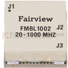 20 MHz to 1,000 MHz Balun at 50 Ohm to 25 Ohm Rated to 100 Watts in a SMT (Surface Mount) Package - FMBL1002 - Fairview Microwave Inc.