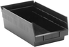 Economy 4 Shelf Bin, Black; Bin Colour Quantum Storage - 44AC6754 - Newark, An Avnet Company