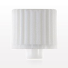 Male Luer Cap, Vented, White -- 65798 - Image