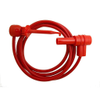 X100W Mini-Hook to Shrouded R/A Banana Plug, 18 AWG PVC Test Lead - 633W - E-Z-HOOK, a division of Tektest, Inc.