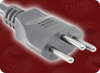 SEV 1011 SWISS GREY to IEC-60320-C13 GREY HOME // Power Cords // International Power Cords // Switzerland Power Cords -- 8521.072 - Image