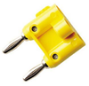 Banana Plug, Dbl, Stackable, 15A, Black; Gender Pomona - 51X2102 - Newark, An Avnet Company