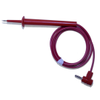 Needle Tip Probe to R/A Banana Plug, 18 AWG PVC Test Lead - 63134 - E-Z-HOOK, a division of Tektest, Inc.