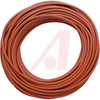 Wire, Test Lead; 18 AWG; 10 kVDC; 20 A;Insulation: Red Silicone; 50 ft.; 0.144 - 70197118 - Allied Electronics, Inc.