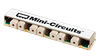 Ceramic Resonator Band Pass Filter, 1505.5 - 1690.5 MHz, 50Ω - CBP-1598AF+ - Mini-Circuits