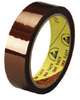 3M Amber Insulating Tape - 3/4 in Width x 36 yd Length - 1 mil Thick - Electrically Insulating - 60275 - 051128-60275 - R. S. Hughes Company, Inc.