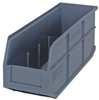 Quantum Stackable Shelf Bins - 55427 - U.S. Plastic Corporation