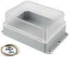 Small Enclosure, Pc, White/clear; Enclosure Type Hammond - 29AH0302 - Newark, An Avnet Company