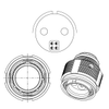 Circular Connector Assemblies - 1178-HV06RF25-56R-ND - DigiKey