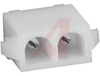 Connector, Soft Shell; Universal MATE-N-LOK; 2; Nylon; Natural; 19 A; 600 VAC - 70083528 - Allied Electronics, Inc.