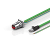 ZK7906-BK00-Axxx | ENP cable, PUR, 3 G 1.5 mm² + (1 x 4 x AWG22), drag-chain suitable, key 3 (user-defined voltage) -  - Beckhoff Automation LLC