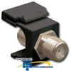 ICC F-Type Nickel Plated Feedthrough Modular Connector -- IC107B5F - Image
