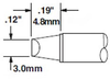 OKi STTC-113, 90° Chisel Tip Cartridge 3 mm x 4.8 mm - STTC-113 - Ellsworth Adhesives