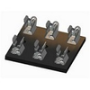 Fiberglass Base Holder for 3 3AG Fuses - 3542 - Keystone Electronics Corp.
