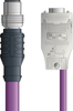 PB4110152F10 - LAPP UNITRONIC® PROFIBUS Cordsets 24 AWG / 1 pair Bus - Violet Polyurethane (PUR) - M12 Male / D-sub Straight connectors - 10m - OLFPB4110152F10 - Lapp Tannehill