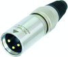 Connector, Xlr, Plug, 3 Position; No. Of Contacts Neutrik - 27B4319 - Newark, An Avnet Company