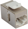 Keystone Adaptor, 8Pos, Cat5E, Rj45 Jack; In Line Connector A L-Com - 69AC4895 - Newark, An Avnet Company