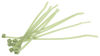 Cable Tie, 188Mm L, Polypropylene, 50Lb, Green; Cable Tie Material Panduit - 97B0612 - Newark, An Avnet Company