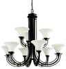 Mid. Chandeliers-Glass Up - 634960 - Light Center (The)