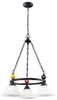 66203-3 Mid. Chandeliers-Glass Down - 342236 - Capital Lighting, Inc.