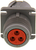 Circular / Cylindrical Connector - HD10 Series - HD10-3-96P - LADD Distribution