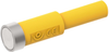 10Mm Magnetic Conn, 4Mm Jack, 4A, Yellow; Gender Cal Test Electronics - 42AH1335 - Newark, An Avnet Company