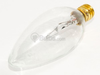 40 Watt, 130 Volt Clear Blunt Tip Decorative Bulb - 400040 - bulbs.com