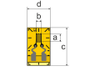 Strain gauge 1.5/120 LY61 -- 1-LY61-1.5/120 - Image