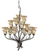 Large Chandeliers-Glass Shade - 92658 - Light Center (The)