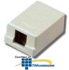 Allen Tel Single Housing Faceplate - AT33S-52 - TelephoneStuff.com