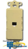 ICC Decorex Screw Down Phone Insert - 6P/4C - IC630DI4 - TelephoneStuff.com