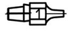 Weller Desolder - Eccentric Tip 0051314199 - Desolder - Eccentric Tip - 0.906 in Tip Length - 0.098 in Tip Width - 0.028 in Thick - 037103-20907 - R. S. Hughes Company, Inc.