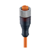 M12 Standard Sensor/Actuator Single-Ended Cordset: Female, - RKT 4-3-06 - Belden Inc.