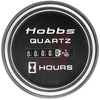 Meter, Hour, Quartz, Round (2.27 Inch, Black Bezel), 10-80 VDC,1/4 Inch Blade Te - 70111608 - Allied Electronics, Inc.