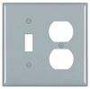 Standard Wall Plate - TP18-GRY - Legrand - Pass & Seymour
