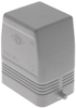 Standard, Rectangular Hood, size 44.27, 2 Pegs, Without cable entry - CAC-06L - Mencom Corporation