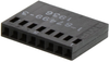 Wire-Board Connector Receptacle, 8 Position, 2.54Mm; Product Range Amp - Te Connectivity - 90F7740 - Newark, An Avnet Company