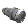 Quarter-Turn Cam Latch, Bellcore Electronics, Without Cam, Sealed, Zinc Alloy, Chrome Plated, Bright - E5-6A-192-UU3 - Southco