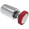 DZUS® Tech Line, Press-in, 9.3 mm Fastened Stud Projection, 0.9mm Min. Outer Panel, No Recess, Red Knob, Bulk Packaged - D9-52-1302-K013 - Southco