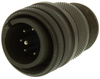 Circular Connector Plug, Size 18, 8 Position, Cable; Military Specification Amphenol Industrial - 23H0200 - Newark, An Avnet Company