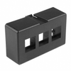 Keystone Faceplates, Frames - FPFURN3-BLK-ND - DigiKey