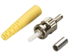 Fiber Optic Connector, Ceramic Ferrule, ST Single-Mode Simplex, 126-&mu;m/3.0-mm - FOT202 - Visual Sound, Inc.