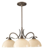 F2425/3CB Mid. Chandeliers-Glass Down - 405298 - Capital Lighting, Inc.