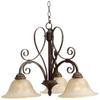 Mid. Chandeliers-Glass Down - 319175 - Light Center (The)