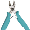 Excelta Five Star Round Diagonal Semi-Flush Carbon Steel Semi-Flush Cutting Plier 7240E - 5 in Length - Foam Cushion Grip - EXCELTA 7240E - R. S. Hughes Company, Inc.