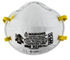 3M 8210Plus White Standard N95 Molded Cup Particulate Respirator - 051131-52924 - 051131-52924 - R. S. Hughes Company, Inc.