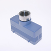 Standard, Rectangular Hood, size 104.27, 4 Pegs, Top 1.0-NPT cable entry - CHVT-24.6 - Mencom Corporation