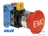 IDEC Pushbutton Non-Illuminated - HW4B-V4F01-R-EMO-2 - Galco Industrial Electronics